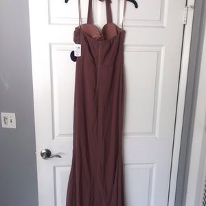 NEW Mauve Halter Special Occasion Dress by Windsor